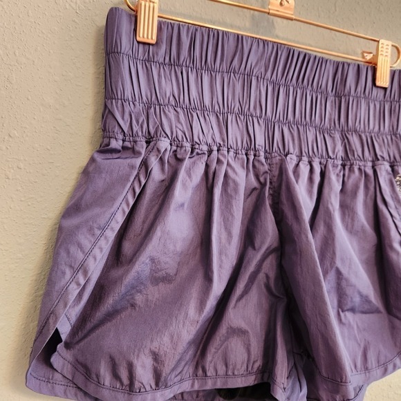 Free People Movement Purple Shorts Size Large - Picture 2 of 7